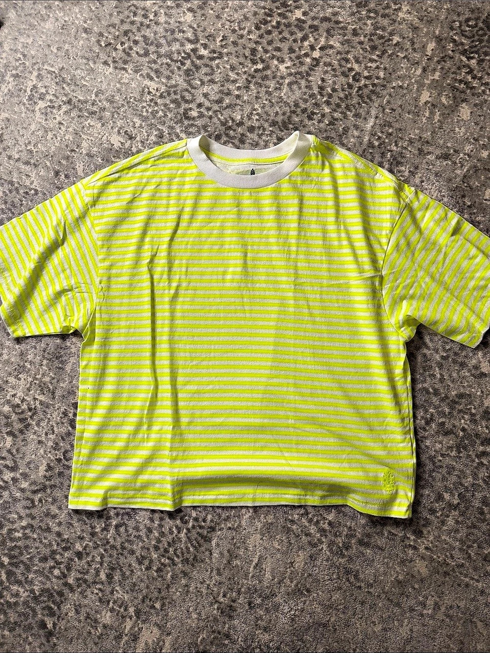 Fmovement Striped Short Sleeve Tee